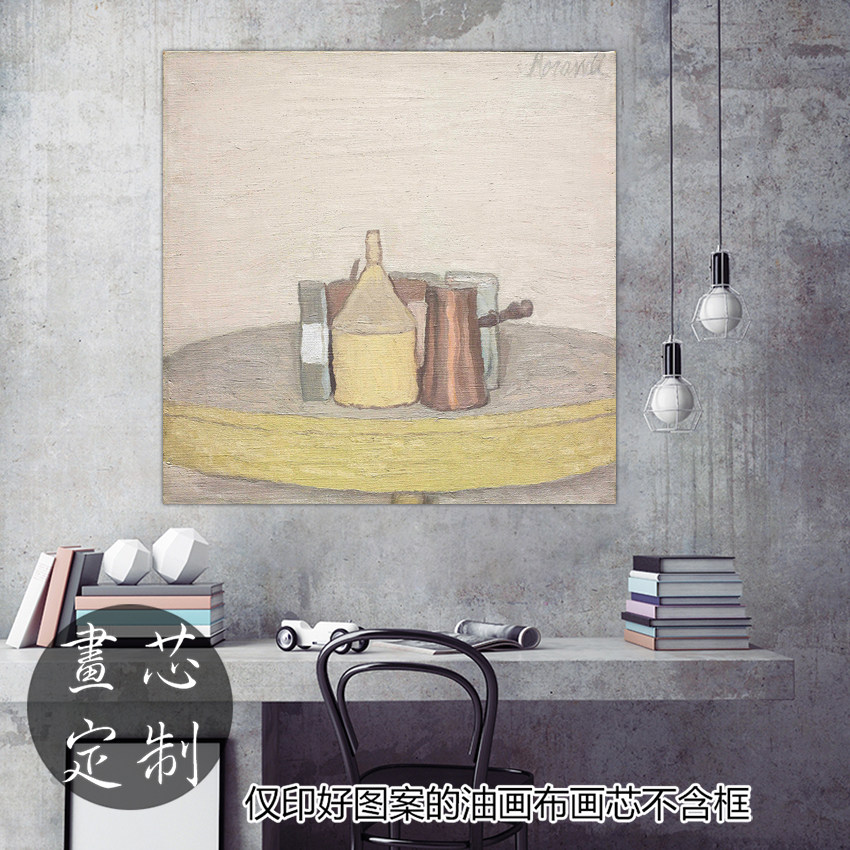 意大利艺术风复古静物装饰画画芯图片