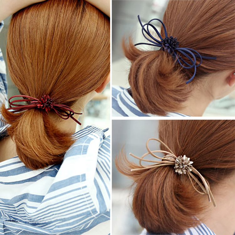 Accessoire coiffure en tissu - Ref 1198829 Image 4
