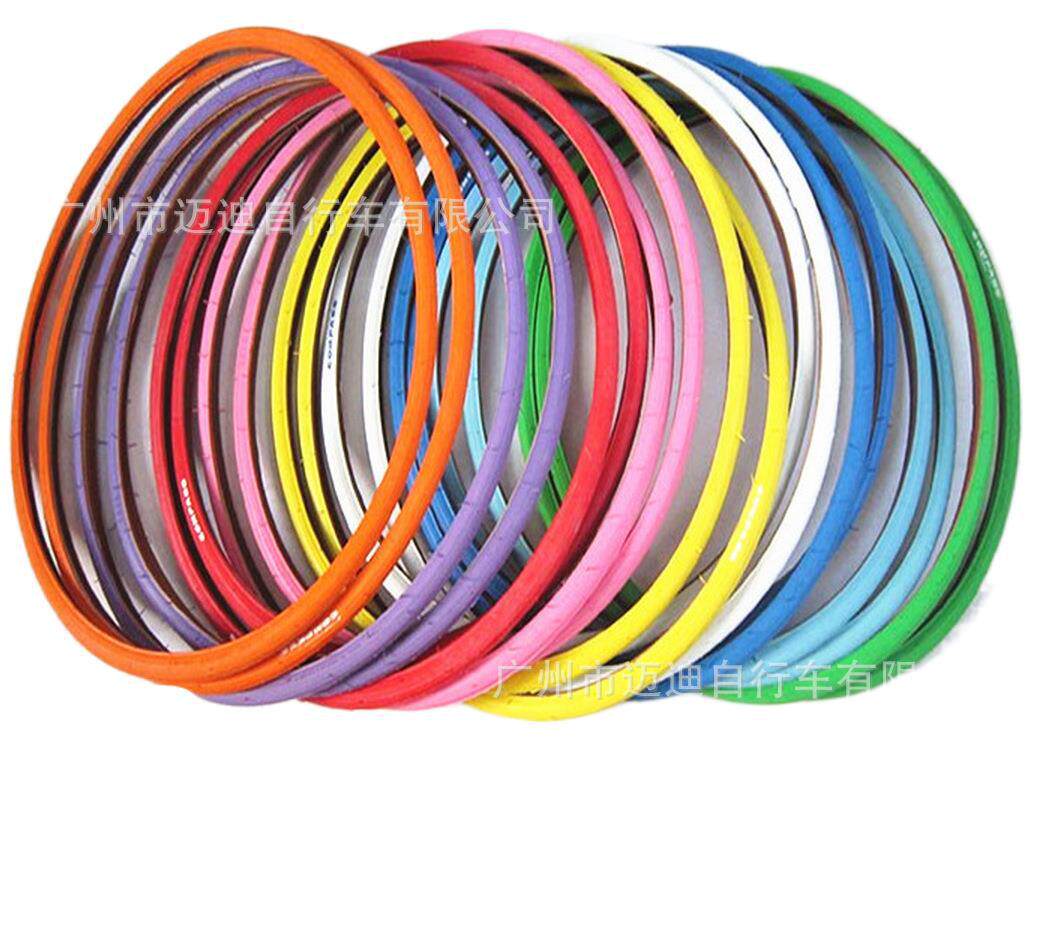 自行车轮胎700*23C公路车加厚外胎700X25C死飞车内外胎23-622耐磨