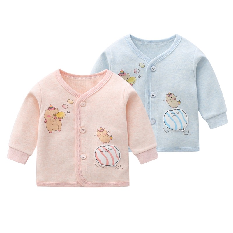 新生婴儿内衣初生儿长袖纯棉打底衫0-3个月上衣6男女宝宝春秋开衫,童装/婴儿装/亲子装,保暖上装,淘宝优惠券,粉丝福利购,淘宝优惠卷