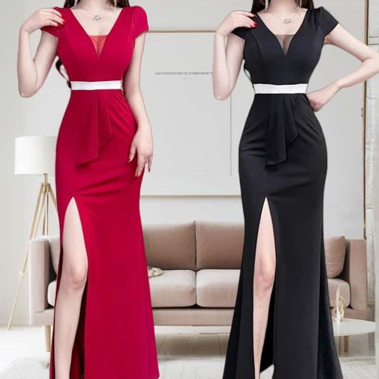 连衣裙spa晚礼服技师工作服长裙