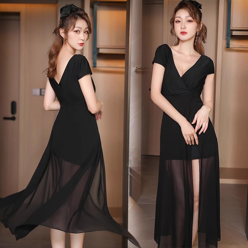 晚礼服KTV长裙连衣裙夜场工作服