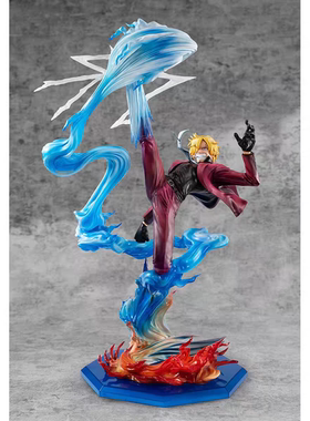 【百万】MegaHouse POP MAXIMUM 海贼王 山治 恶魔风腿 手办