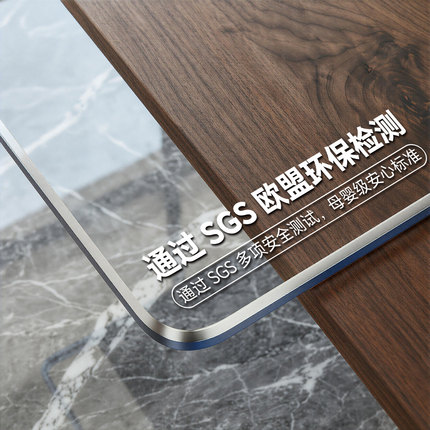 透明餐桌垫软玻璃防油pvc桌垫防水防烫水晶板桌面保护垫茶几桌布*