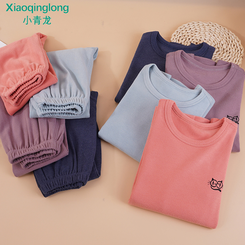 小青龙秋冬儿童德绒男发热内衣