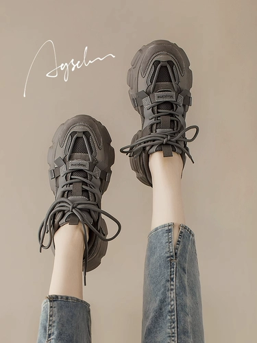 Демисезонная высокая спортивная универсальная альпинистская обувь на платформе для отдыха