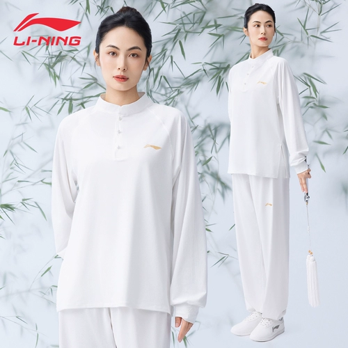 Ли Нин Тай Чи одежда женская женская 2025 г. Новое лето ба -дуан Джин Тай Чи тренировочная одежда.