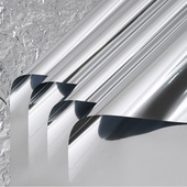 雾光纸 纸反射反光花艺包装 花束包装 银光玻璃纸锡纸塑料纸鲜花包装