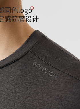 金利来品牌男士家居服含桑蚕丝凉柔滑透气短袖短裤可外穿睡衣套装