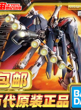 现货包邮 万代 MG 1/100 骷髅 海盗高达X1全装型  FullCloth 拼装