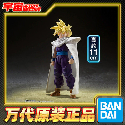 预定 万代 SHF 龙珠Z 孙悟饭 超级赛亚人 超越悟空的战士可动成品