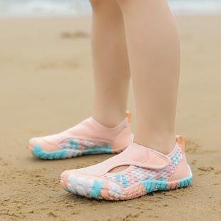 洞洞凉鞋 儿童沙滩鞋 男女宝宝软底防滑运动鞋 轻便速干涉水鞋 溯溪鞋