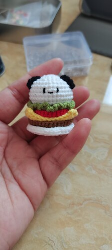 帕恰汉堡钩织成品