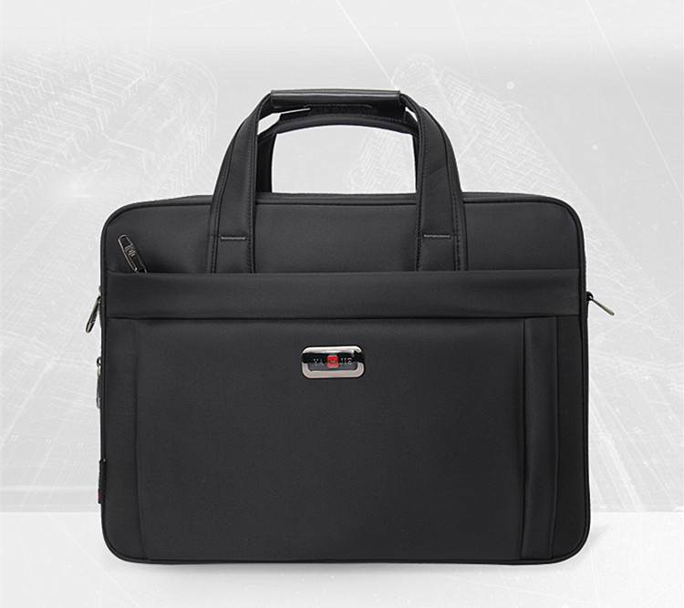 牛津布商务风横款公文包