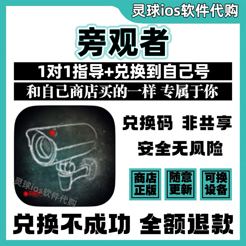 旁观者手游正版代购Beholder剧情游戏兑换手机iPad非共享兑换码 - 实物图