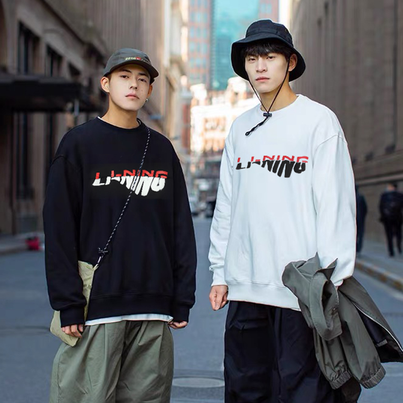 李宁秋冬新款潮流发布走秀款卫衣