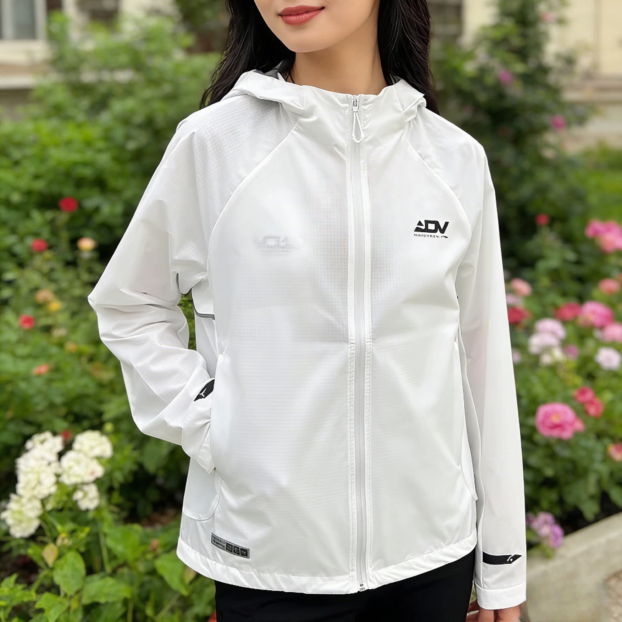 李宁夏季新款连帽防风运动风衣