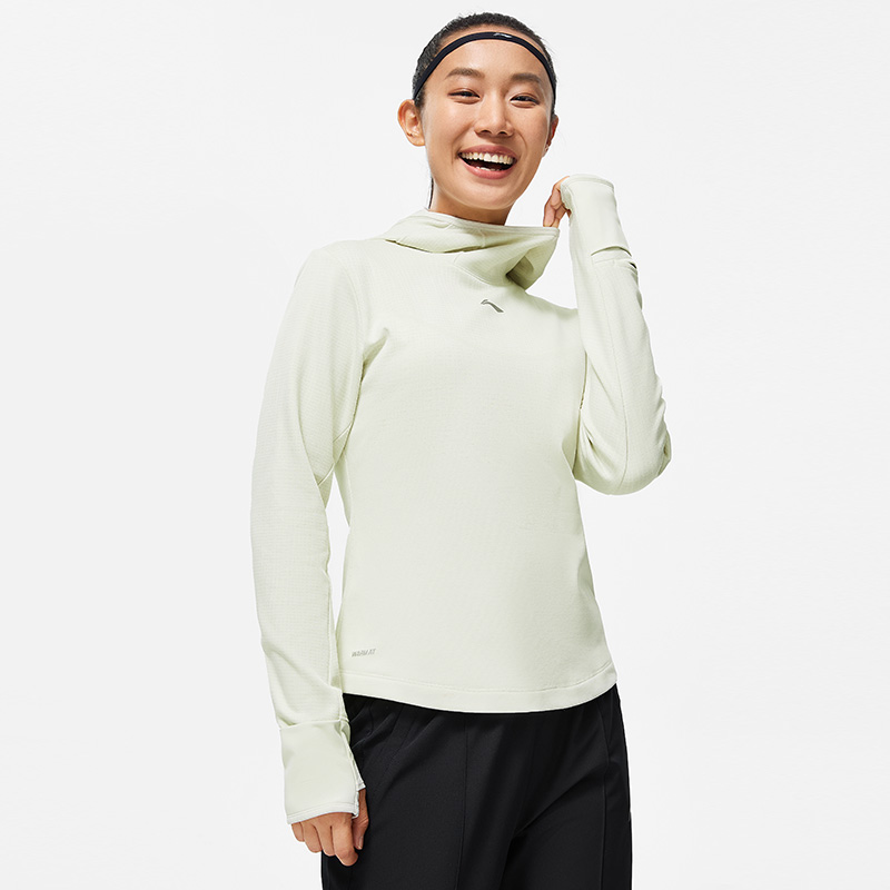 李宁女子冬季新款跑步T恤