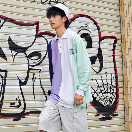 李宁肖战同款翻领POLO衫