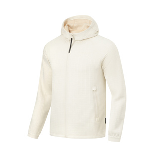 保暖开衫 健身系列时尚 连帽外套AWDT741 新款 李宁运动卫衣男子冬季