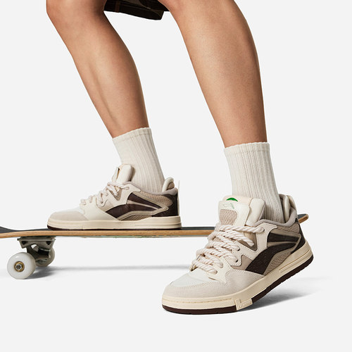 李宁夏季新品男子滑板文化鞋