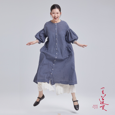王逆天日本棉宽松日常风连衣裙