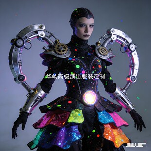 音乐节服装 定制未来主题乐园演出服装 演出服装 卡通服装 舞 巡游服装