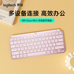 罗技大师系列MX Keys MINI无线蓝牙键盘可充鼠标充电双模电磁时尚