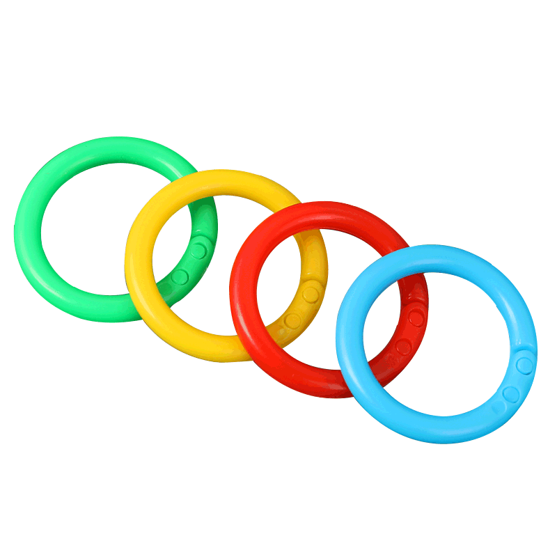 活页扣环装订夹条笔记本塑料环扣胶片活页圈活页环扣圈封面纸皮纹纸活页夹环装线圈环活页扣环a4装订成册工具