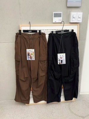 现/Spell llIII2025秋季新品工装裤女宽松休闲长裤子