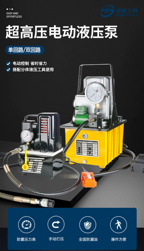 超高压电动泵浦三/两相电动