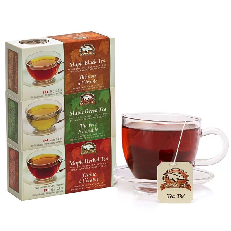 加拿大特产 礼物 原装进口Canada枫糖浆枫茶婚庆 混合枫叶茶3盒装