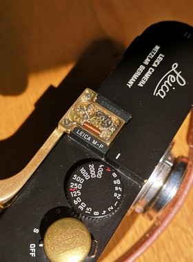 创意定制朋克适用于徕卡m10 m240memp m6 8 9 胶片机手指柄热靴盖