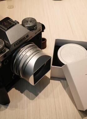方形金属适用于福伦达27MM F2  18mm f2.8镜头头富士XF口遮光罩