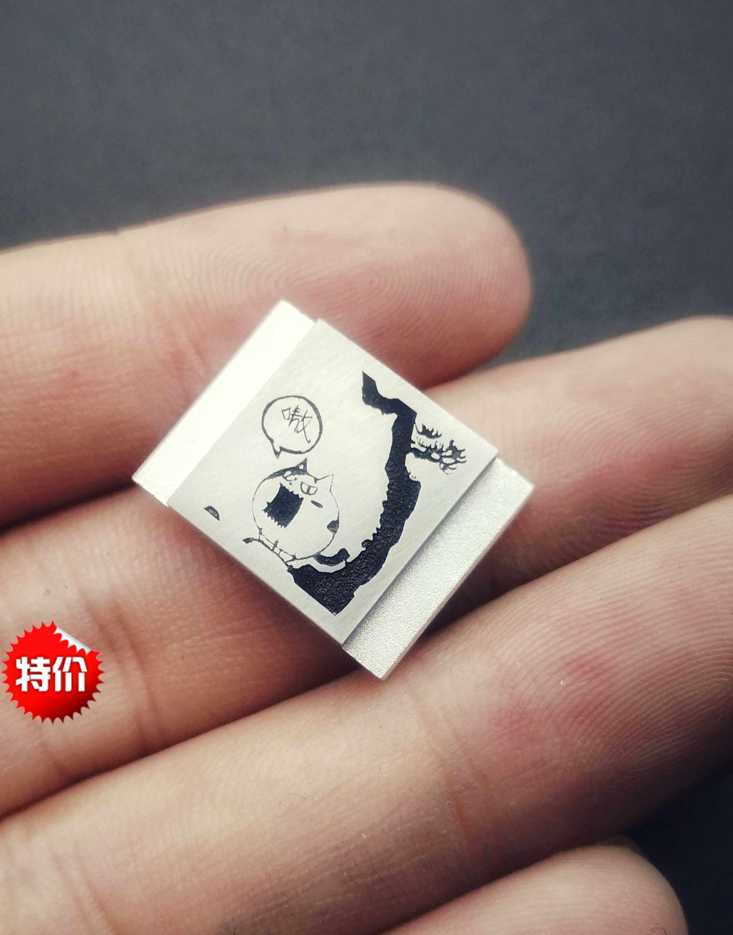 定制适用于宾得k5理光gr2适马dp索尼rx1r黑卡通创意热靴保护盖