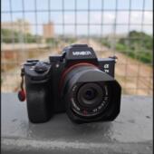 适用于索尼 RX1R2 FE35MM 55f1.8 3镜头相机遮光罩 F2.8 金属新款