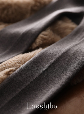 lassbibe新款羊毛肌底袜高弹蚕丝带脚型亚光远红外发热保暖连裤袜