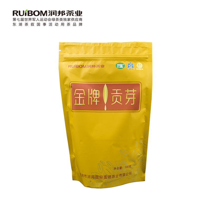 润邦茶业2024年新茶金牌贡芽袋装恩施明前新芽茶高山绿茶100g 茶 特色产区绿茶 原图主图