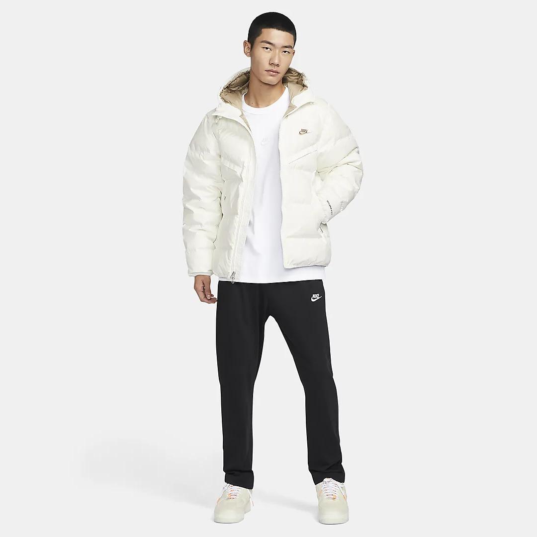 男子冬季加厚保暖连帽运动外套