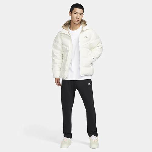 男子冬季加厚保暖连帽运动外套