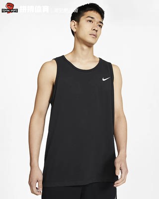 正品Nike耐克背心男装夏季篮球训练健身衣运动无袖T恤AR6070