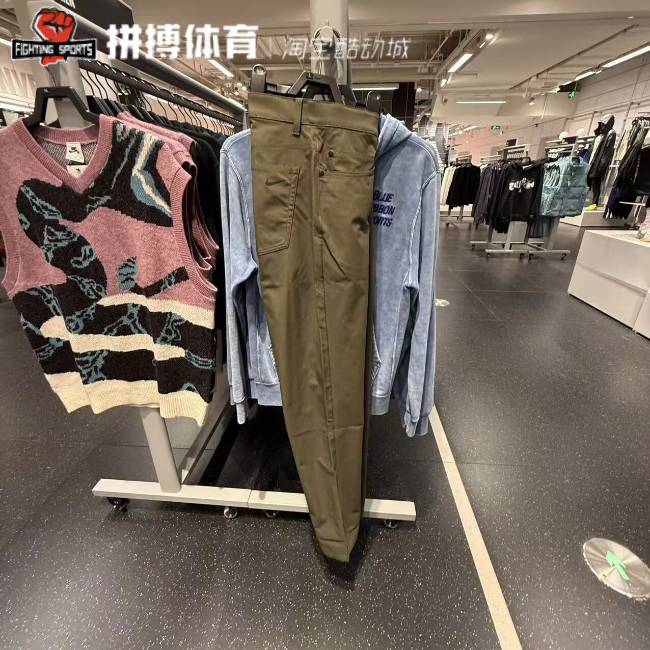 Nike/耐克正品Tour 新款男士修身简约高尔夫长裤FD5615-200