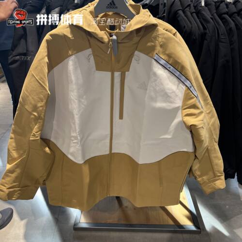 Adidas阿迪达斯宽松防风夹克外套