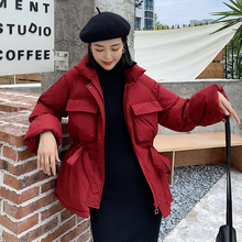 waitmore棉衣百搭棉服女ins港风原宿东大门 面包服女短款 网红同款