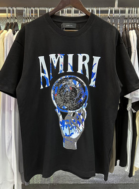cotton casual short-sleeved T-shirt men and women couple