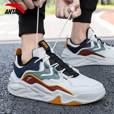 安踏男鞋2022新款夏季透气