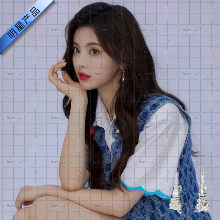 杨超越明星同款小兔子耳环气质耳钉女可爱小耳朵