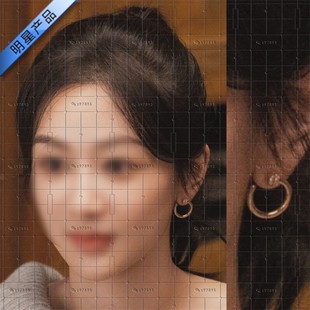 承欢记杨紫同款耳环 麦承欢圆球圆圈耳饰气质高级感耳钉小众设计