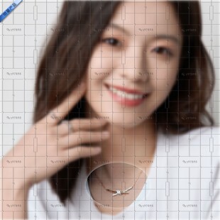 不讨好的勇气吴秀雅李庚希同款项链交叉爱心吊坠锁骨链时尚颈链