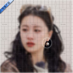 是妈妈是女儿李嘉格同款S925银小灯泡珠子耳环2025时尚潮新款耳饰